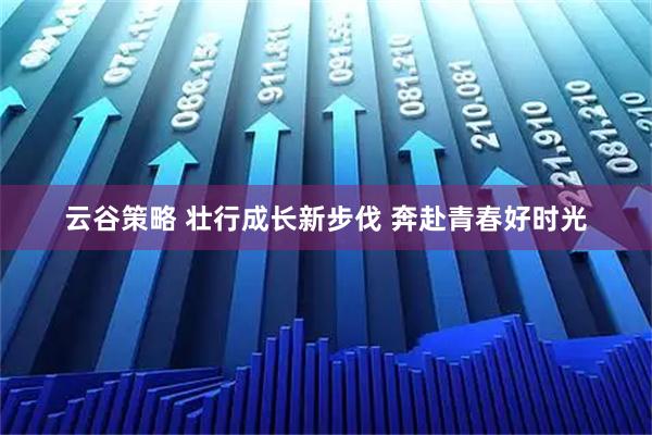 云谷策略 壮行成长新步伐 奔赴青春好时光